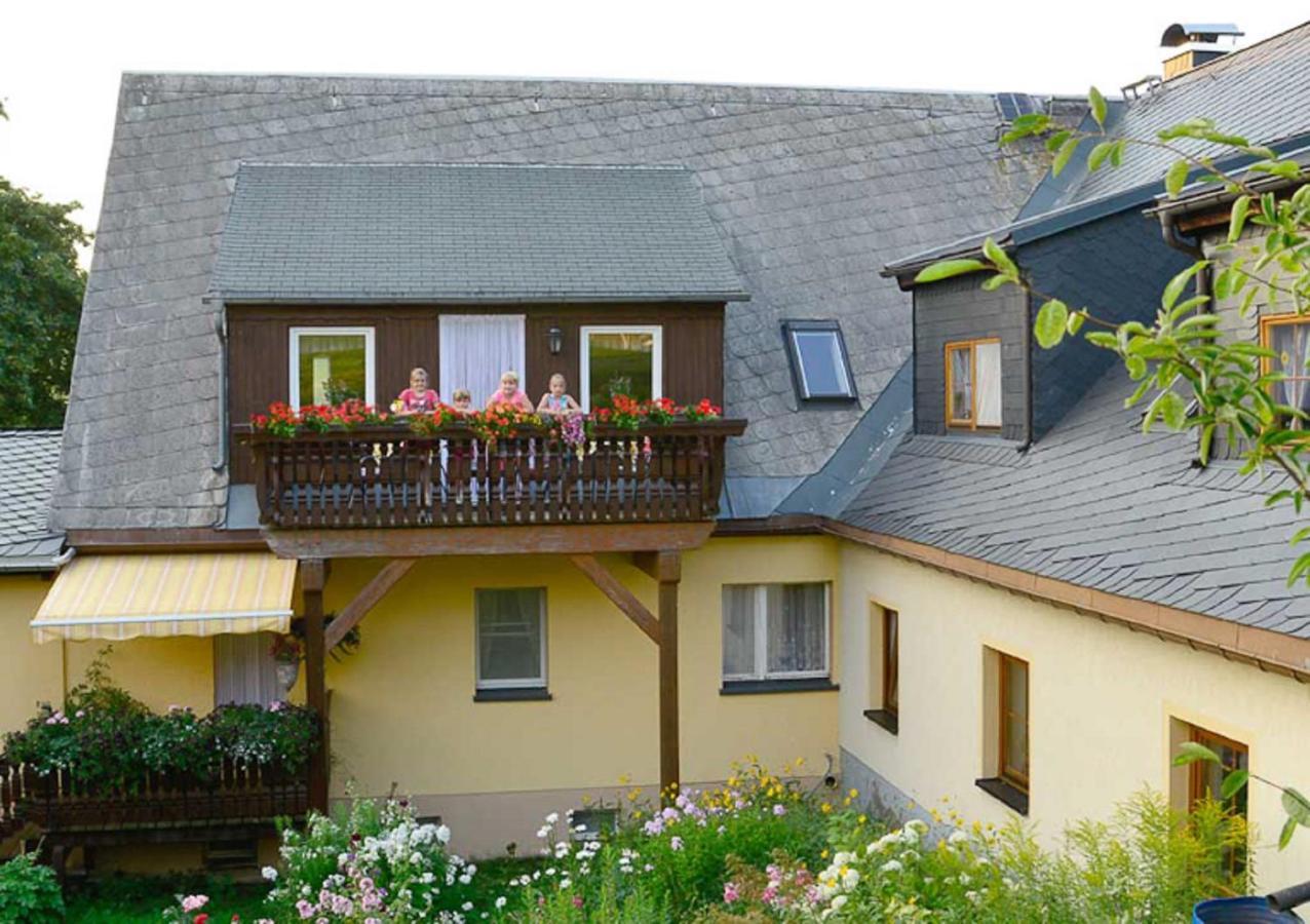Ferienhof Kuerschner Drebach Exteriör bild